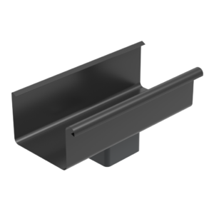 Výpust 125/80 × 70 mm so zásuvkou s tesnením