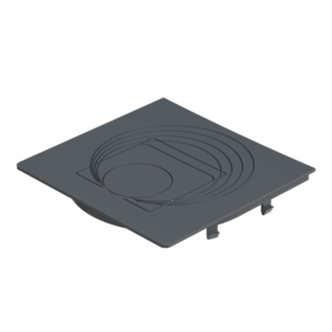 Okrúhla klapka pod rúru pre vpust