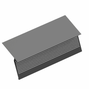 Počiatočná odvetrávacia odkvapová lišta